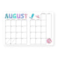 2026 Monthly Planner Strawberries