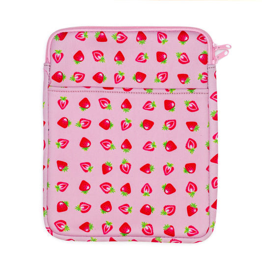 Book & Accessory Sleeve Strawberries