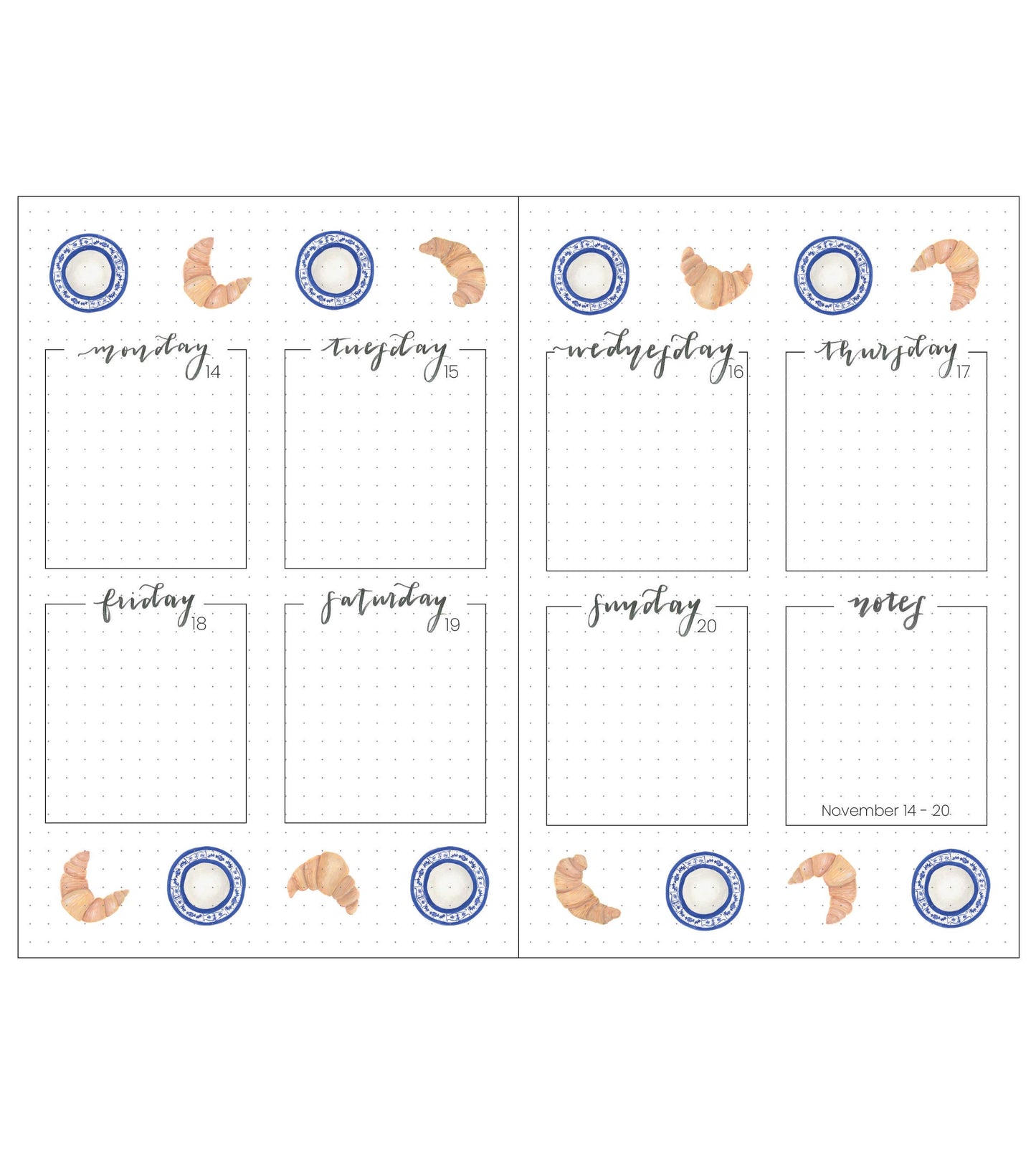 Printable Monthly/Weekly Academic Planner | Volume III