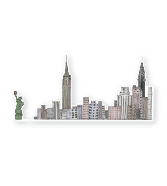 NYC Skyline Sticker