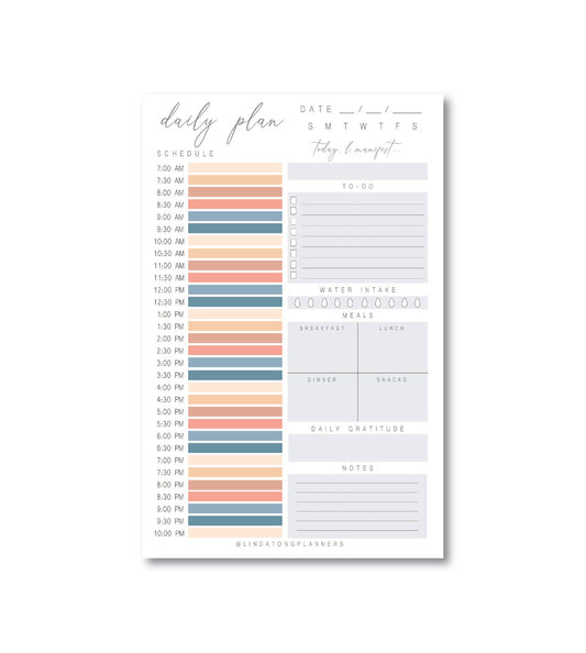 Oasis Daily Planner Notepad