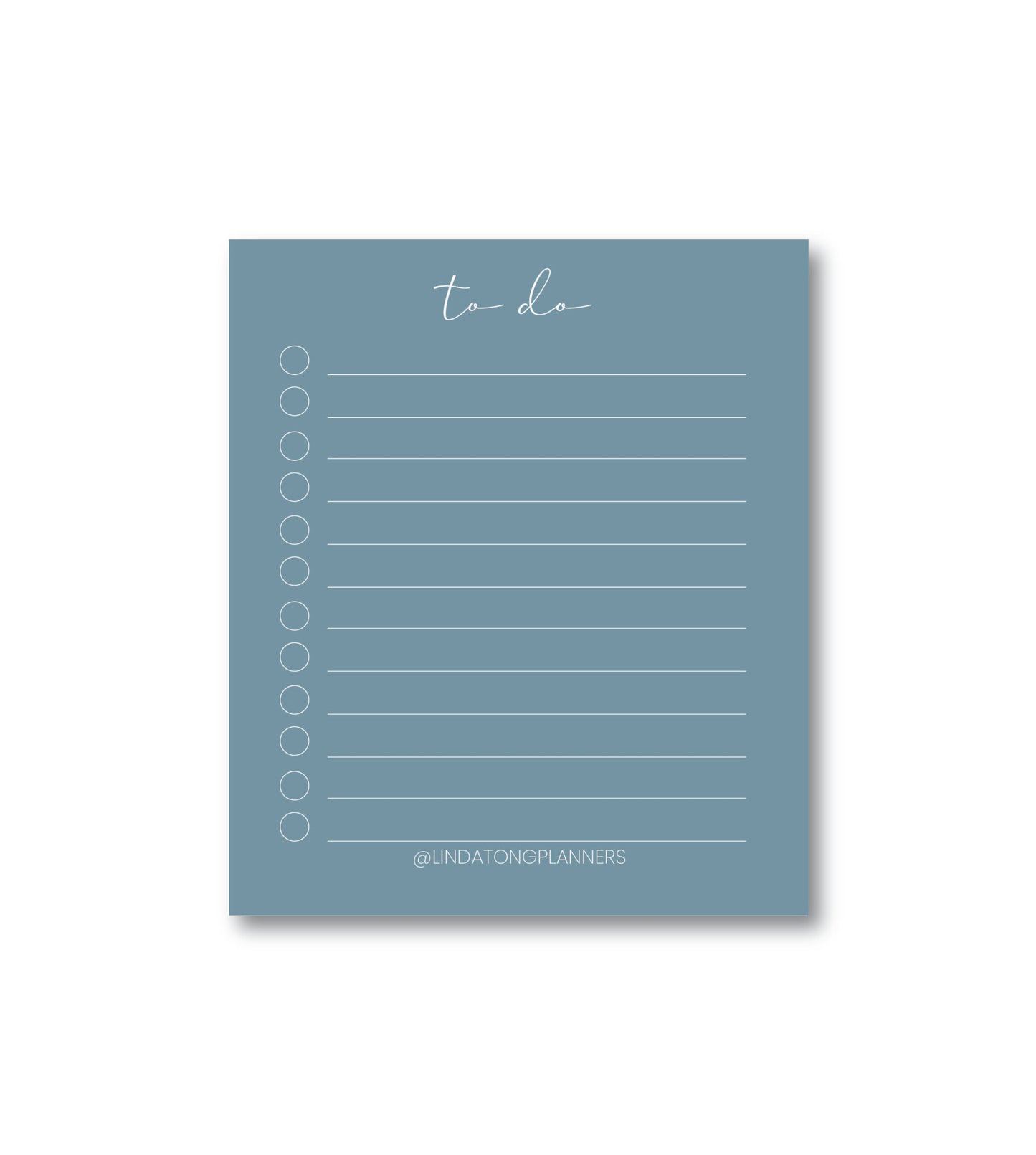 Simplified To Do List Notepad