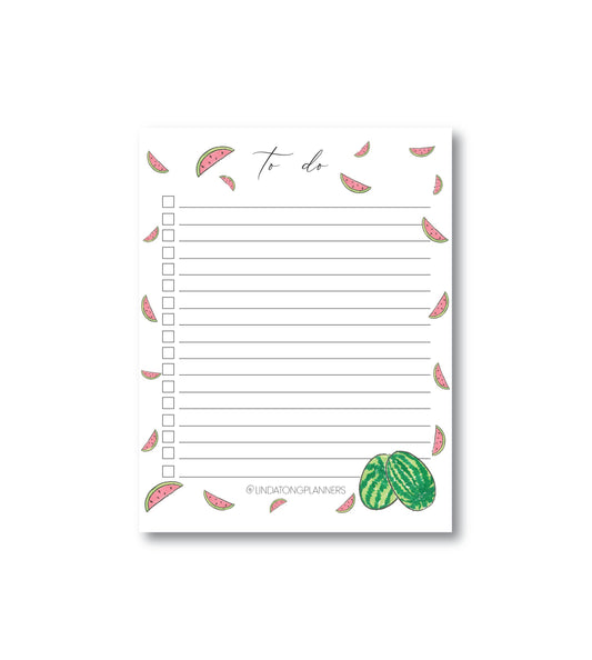 Watermelon To-Do List Notepad